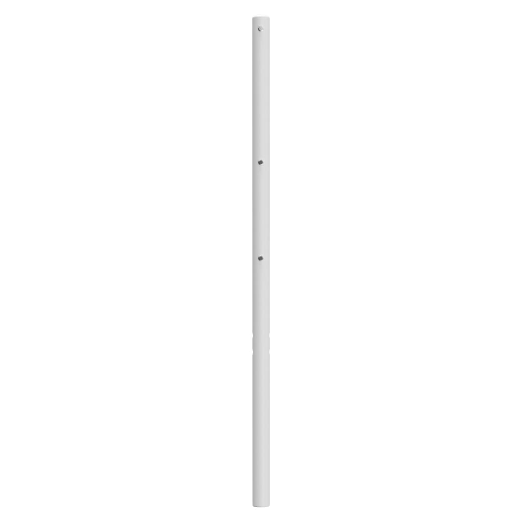 vidaXL Metal Replace Headboard White 90 cm