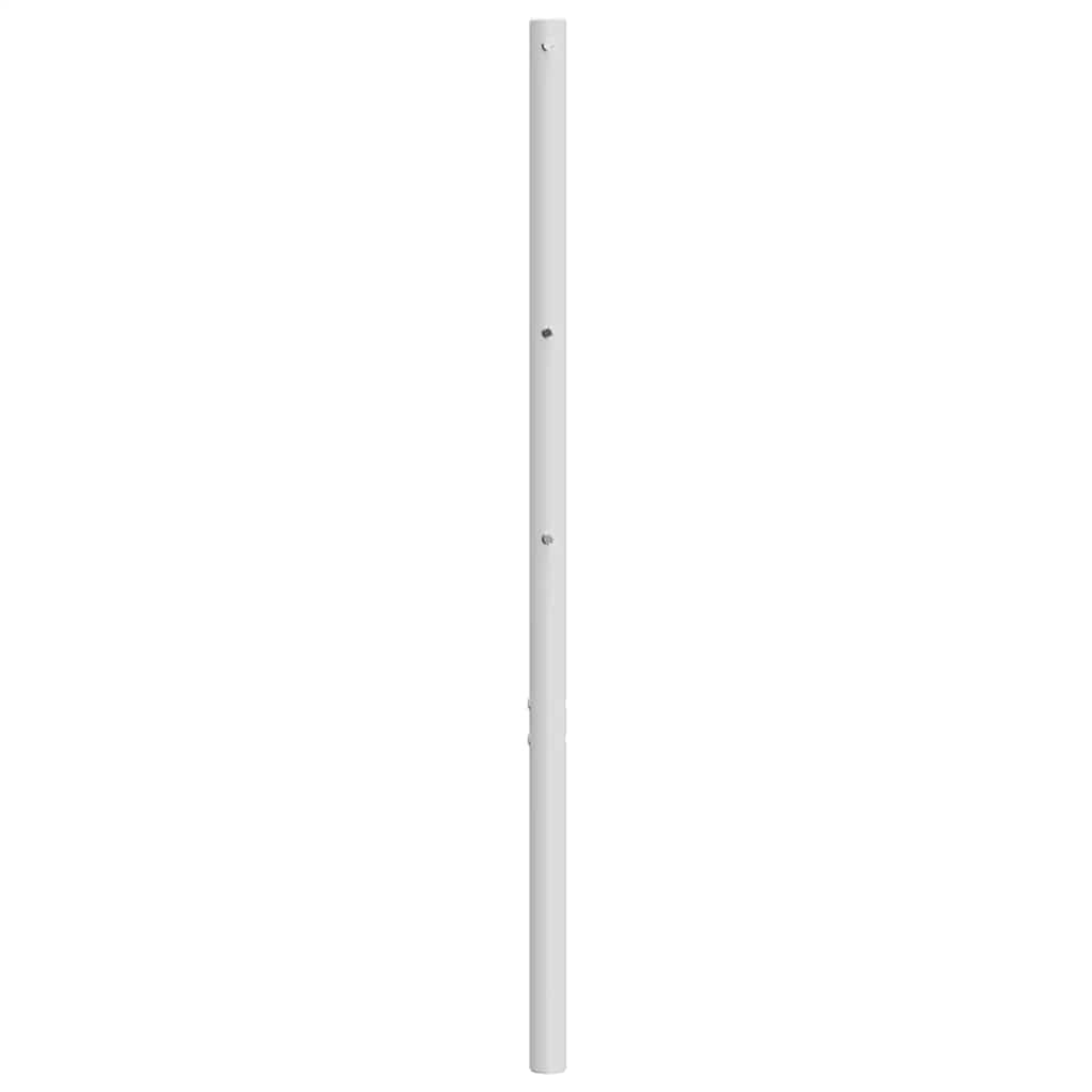 vidaXL Metal Replace Headboard White 150 cm