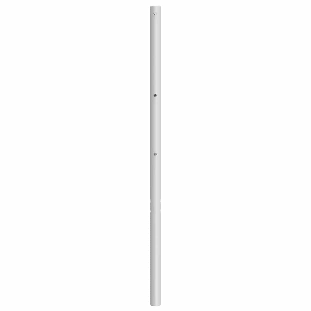 vidaXL Metal Replace Headboard White 193 cm
