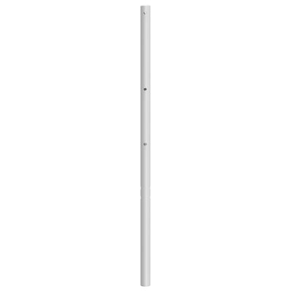 vidaXL Metal Replace Headboard White 200 cm