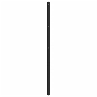 vidaXL Metal Replace Headboard Black 90 cm