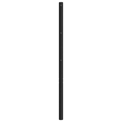 vidaXL Metal Replace Headboard Black 100 cm