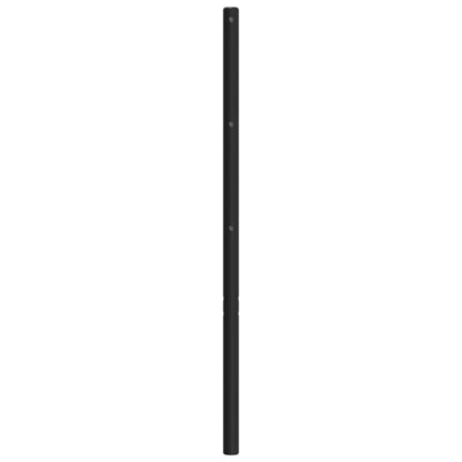 vidaXL Metal Replace Headboard Black 150 cm