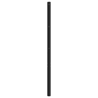 vidaXL Metal Replace Headboard Black 193 cm