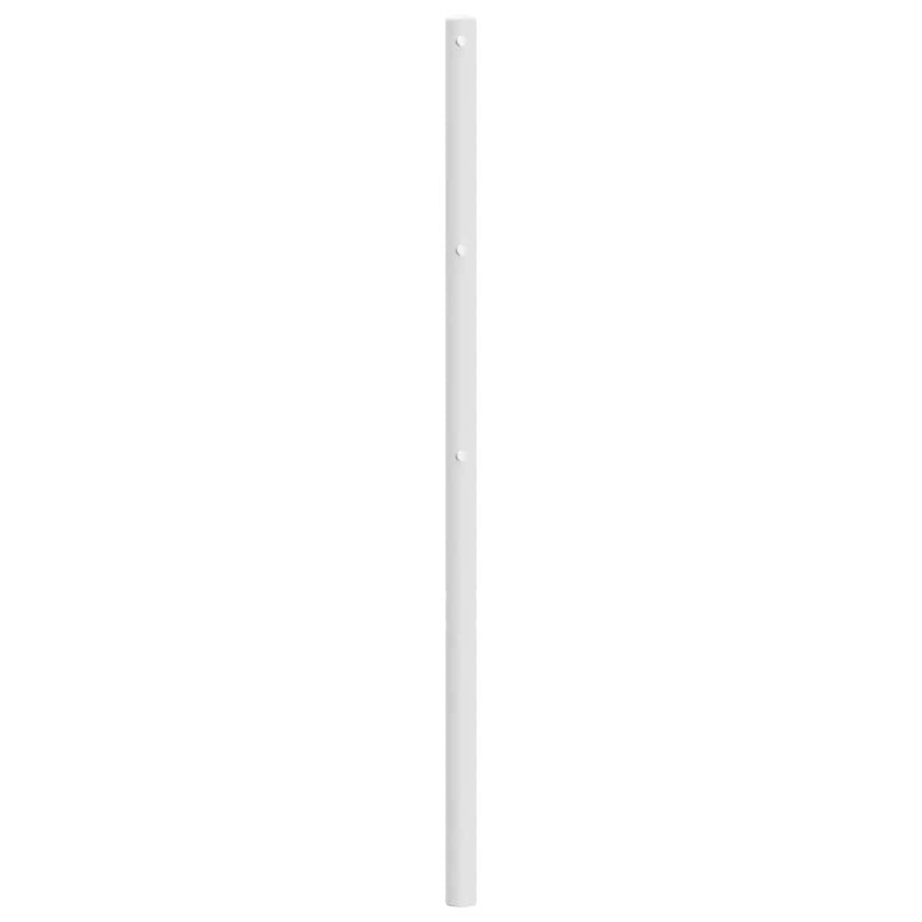 vidaXL Metal Replace Headboard White 100 cm