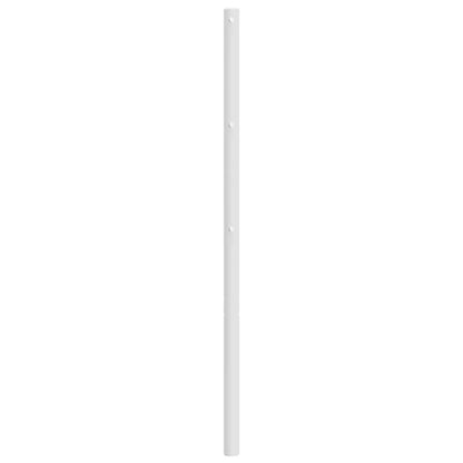 vidaXL Metal Replace Headboard White 150 cm