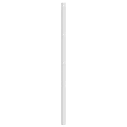 vidaXL Metal Replace Headboard White 193 cm