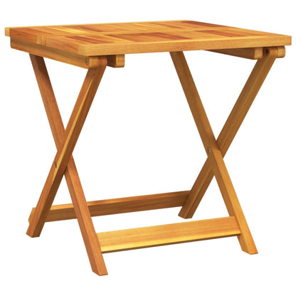 vidaXL 3 Piece Folding Garden Dining Set Solid Wood Acacia