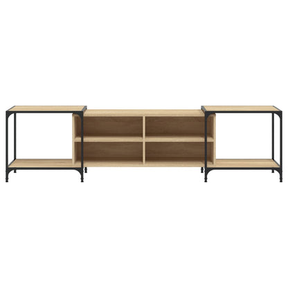 vidaXL TV Cabinet Sonoma Oak 203x37x50 cm Engineered Wood