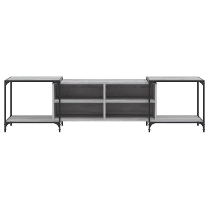 vidaXL TV Cabinet Grey Sonoma 203x37x50 cm Engineered Wood