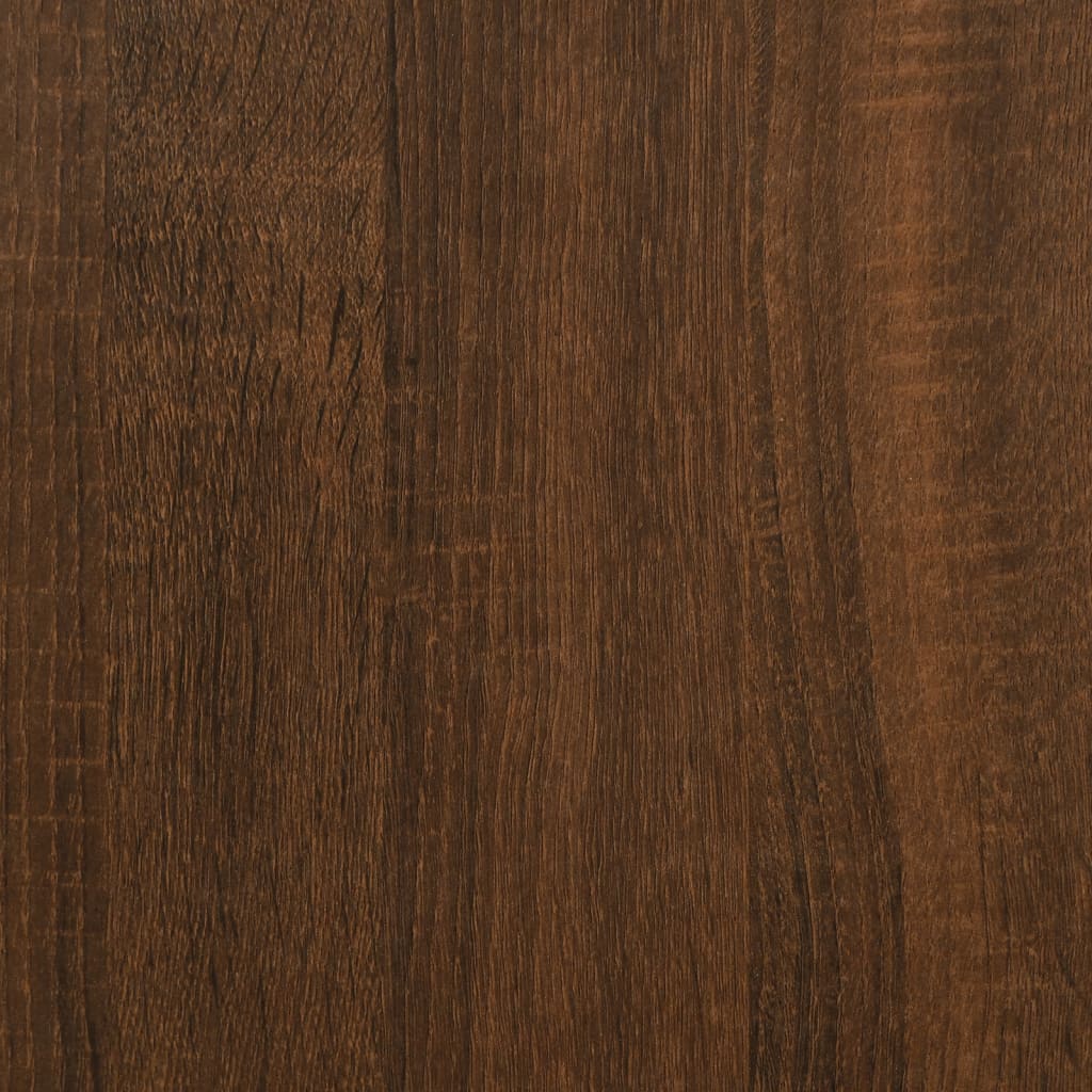 vidaXL Bookcase 4-Tier Brown Oak 100x33x145.5 cm Engineered Wood