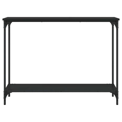 vidaXL Console Table Black 101x30,5x75 cm Engineered Wood