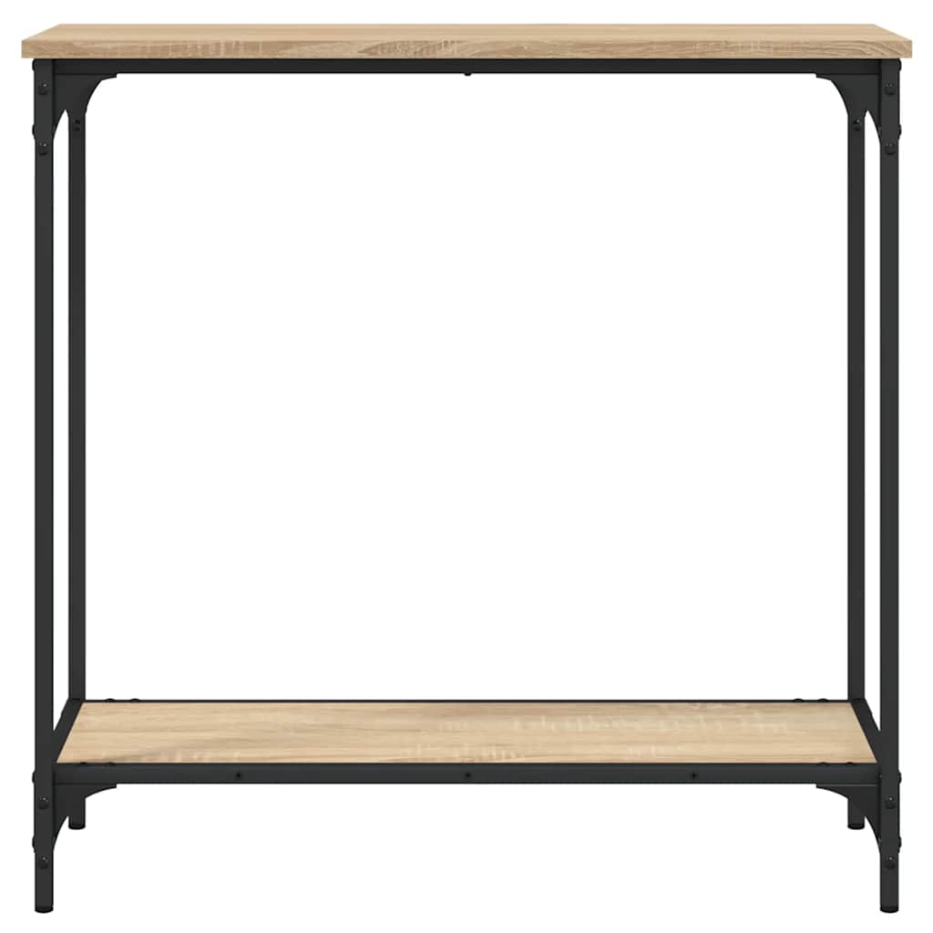 vidaXL Console Table Sonoma Oak 75x30,5x75 cm Engineered Wood