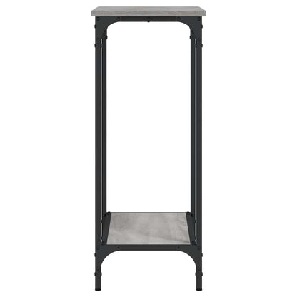 vidaXL Console Table Grey Sonoma 75x30,5x75 cm Engineered Wood