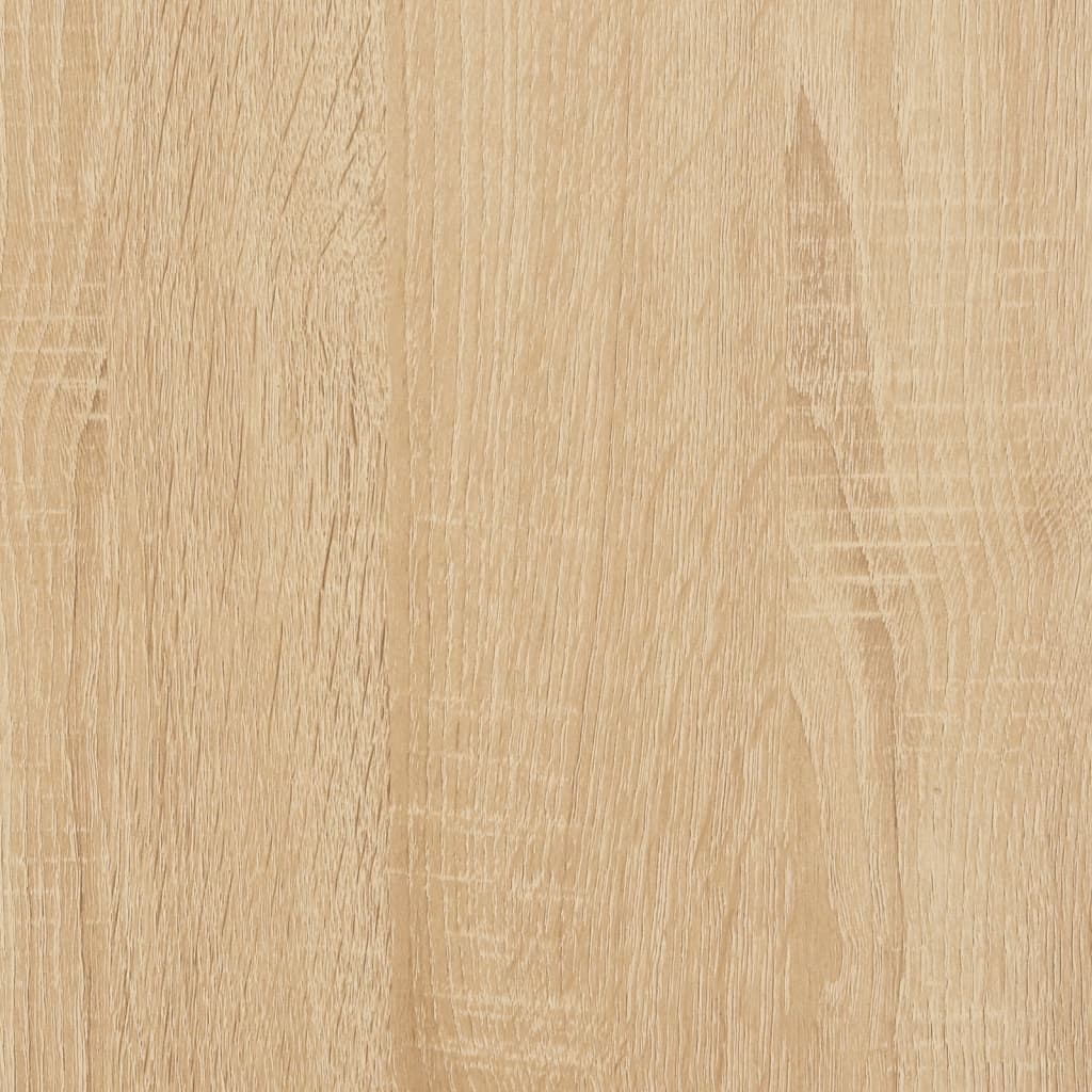 vidaXL Console Table with Shelf Sonoma Oak 100x29x75cm Engineered Wood