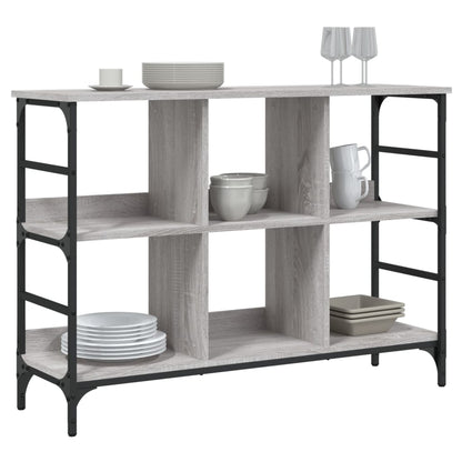 vidaXL Sideboard Grey Sonoma 102x32x73.5 cm Engineered Wood