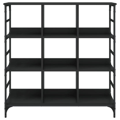vidaXL Sideboard Black 102x32x103.5 cm Engineered Wood