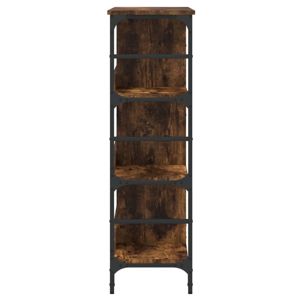 vidaXL Sideboard Smoked Oak 102x32x103.5 cm Engineered Wood
