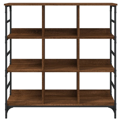 vidaXL Sideboard Brown Oak 102x32x103.5 cm Engineered Wood