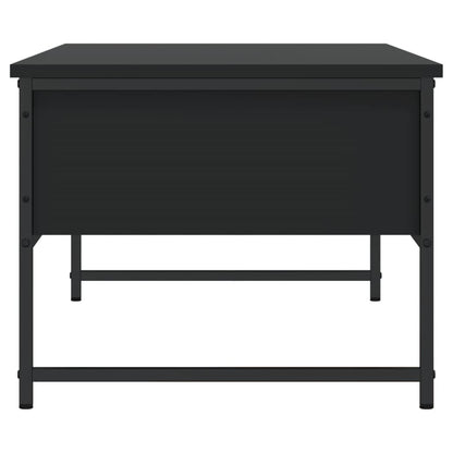 vidaXL Coffee Table Black 101x49x39.5 cm Engineered Wood