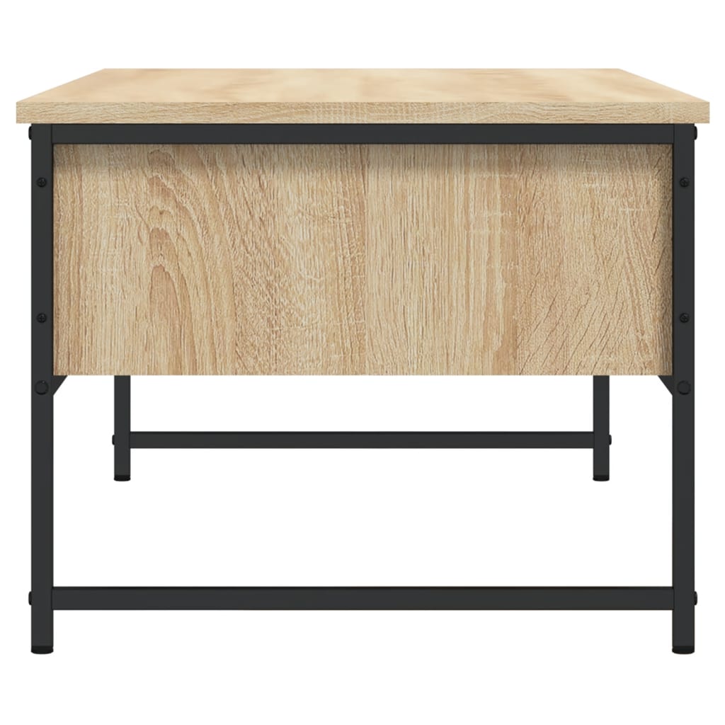 vidaXL Coffee Table Sonoma Oak 101x49x39,5 cm Engineered Wood