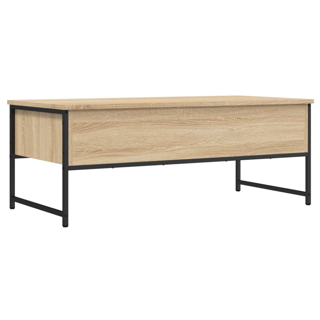 vidaXL Coffee Table Sonoma Oak 101x49x39,5 cm Engineered Wood