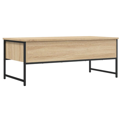 vidaXL Coffee Table Sonoma Oak 101x49x39,5 cm Engineered Wood