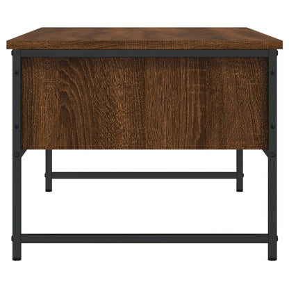 vidaXL Coffee Table Brown Oak 101x49x39,5 cm Engineered Wood