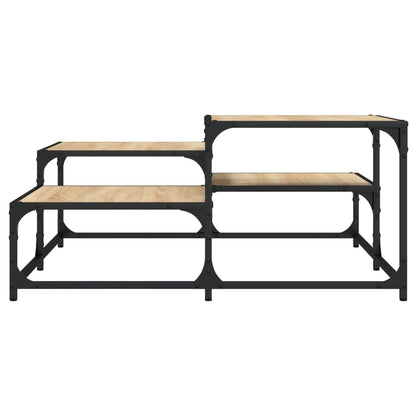 vidaXL Coffee Table Sonoma Oak 87.5x87.5x40 cm Engineered Wood