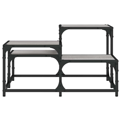 vidaXL Coffee Table Grey Sonoma 68x68x40 cm Engineered Wood