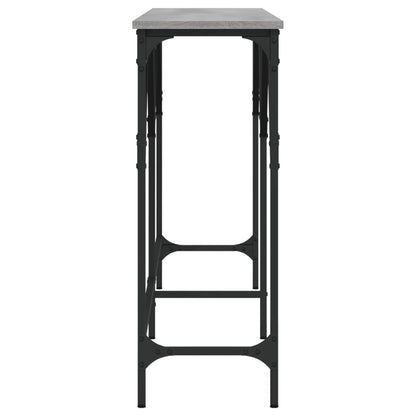 vidaXL Console Table Grey Sonoma 180x29x75 cm Engineered Wood