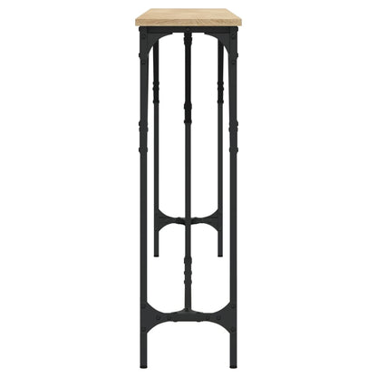 vidaXL Console Table Sonoma Oak 180x23x75 cm Engineered Wood