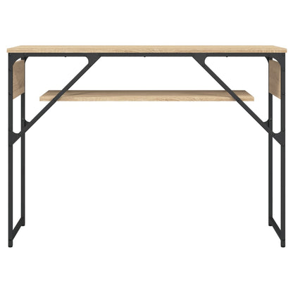 vidaXL Console Table with Shelf Sonoma Oak 105x30x75cm Engineered Wood
