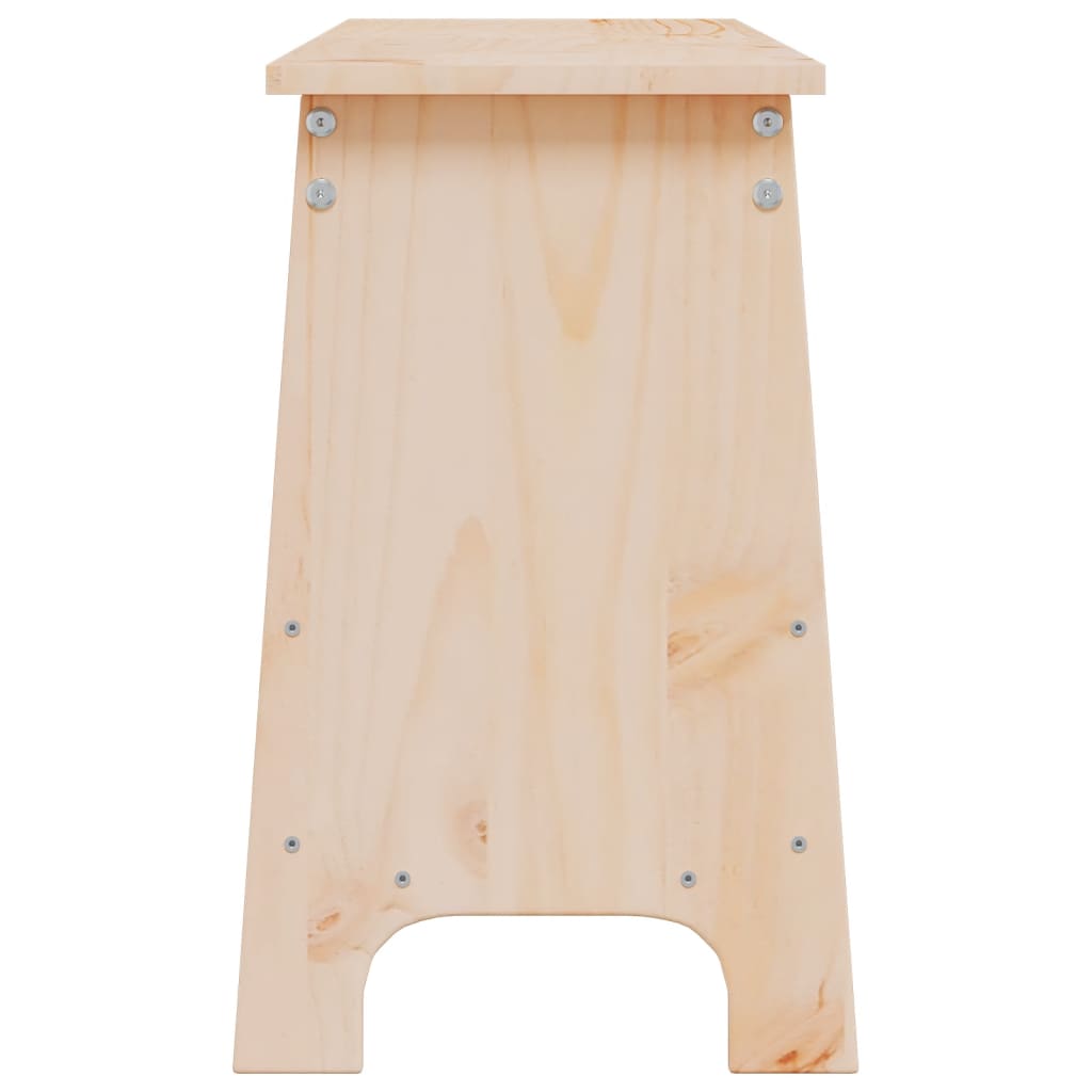 vidaXL Hall Bench 160x28x45 cm Solid Wood Pine