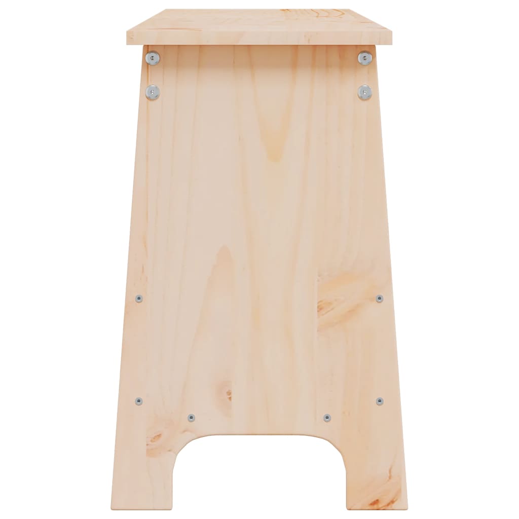 vidaXL Hall Bench 160x28x45 cm Solid Wood Pine