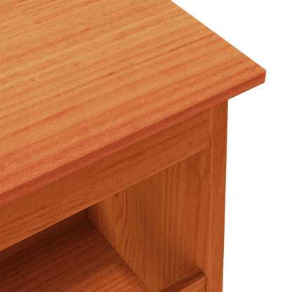 vidaXL Hall Bench Wax Brown 60x28x45 cm Solid Wood Pine