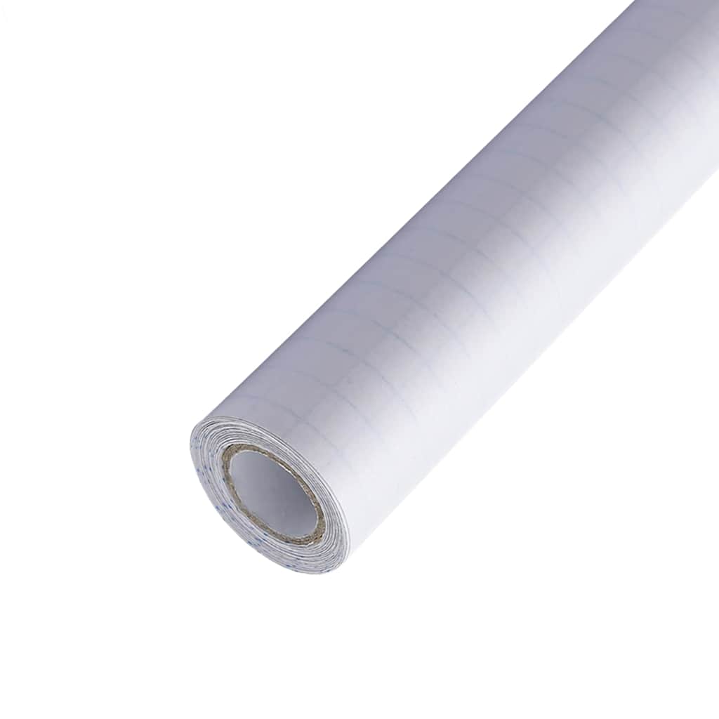 vidaXL Window Films Frosted Grey PVC