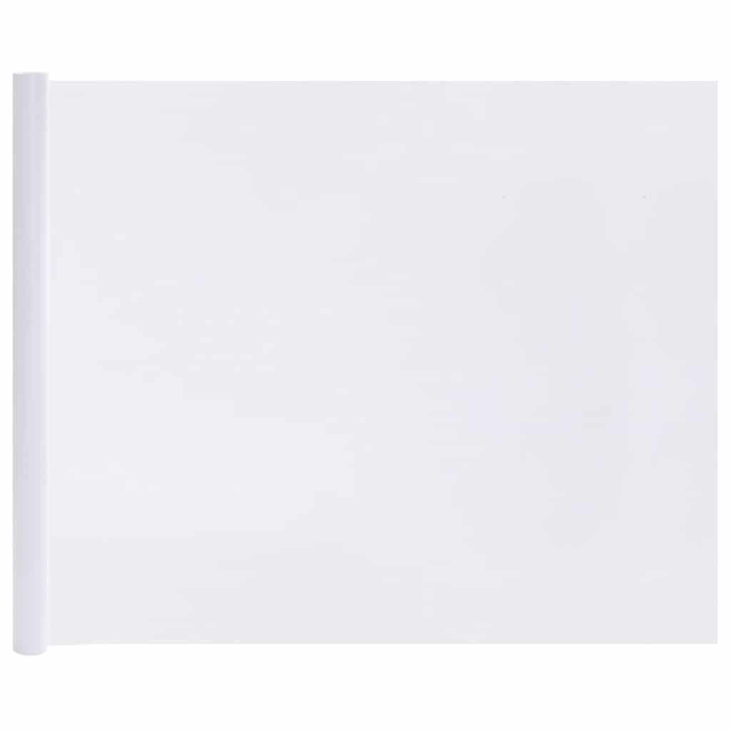 vidaXL Window Films Frosted Grey PVC
