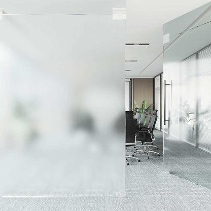 vidaXL Window Films Frosted Grey PVC