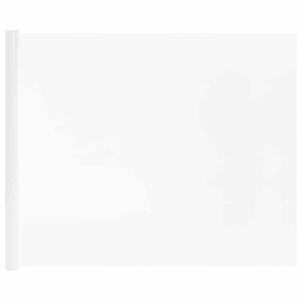 vidaXL Window Films Frosted White PVC