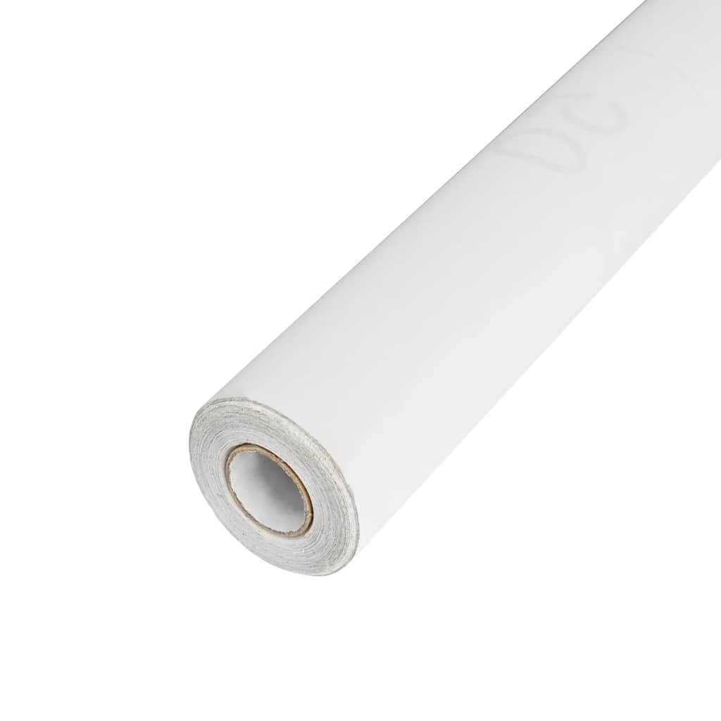 vidaXL Window Films Frosted White PVC