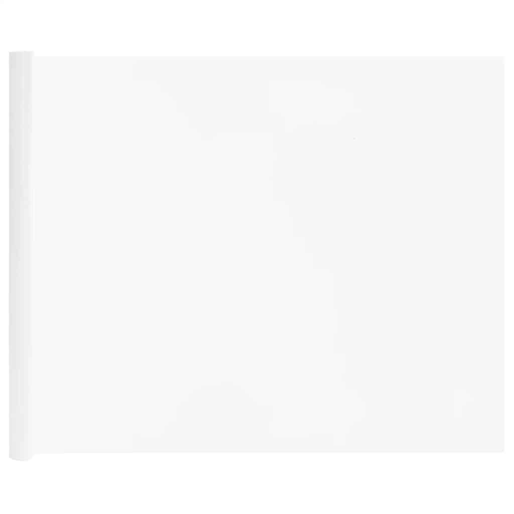 vidaXL Window Films Frosted White PVC