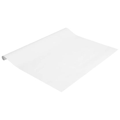 vidaXL Window Films Frosted White PVC