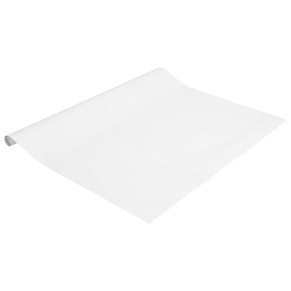vidaXL Window Films Frosted White PVC