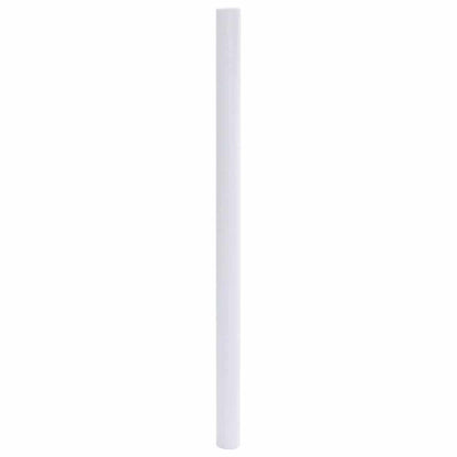 vidaXL Window Films Frosted White PVC