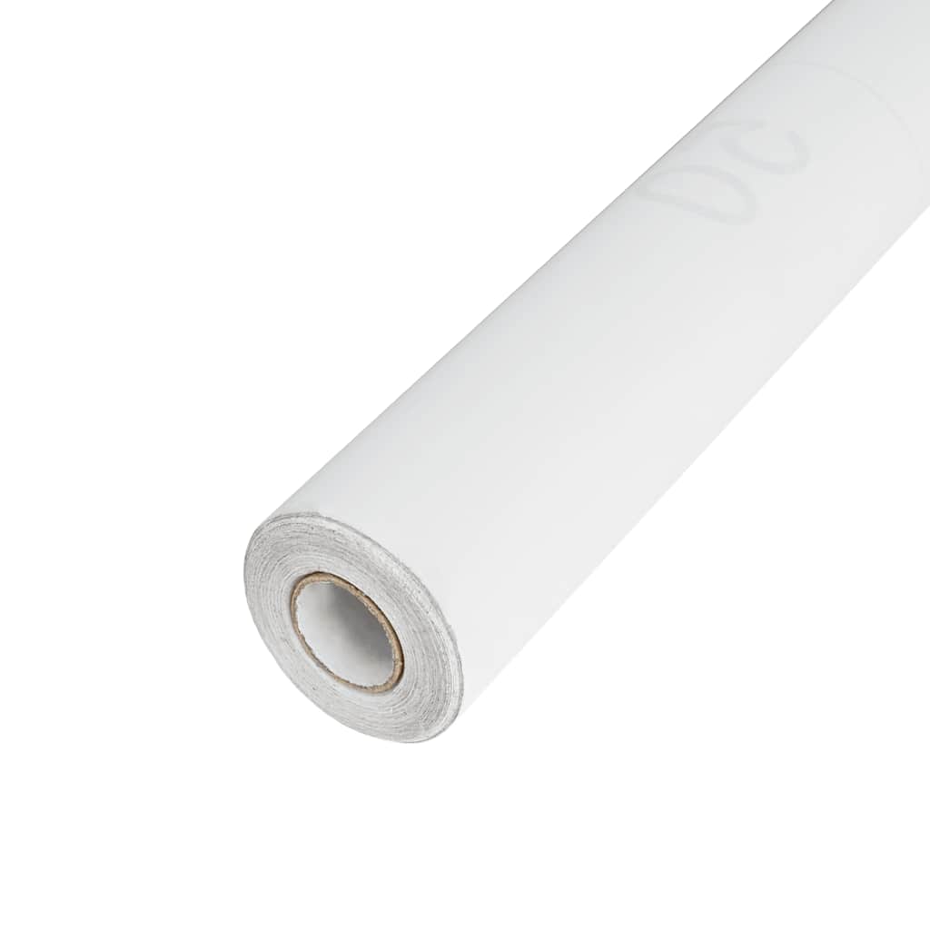 vidaXL Window Films Frosted White PVC