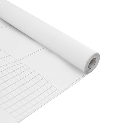 vidaXL Window Films Frosted White PVC