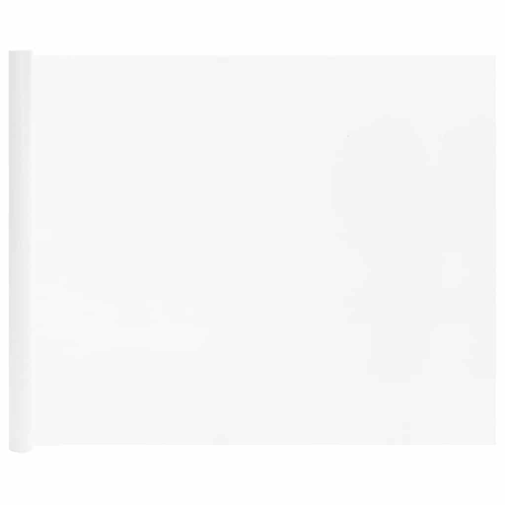 vidaXL Window Films Frosted White PVC
