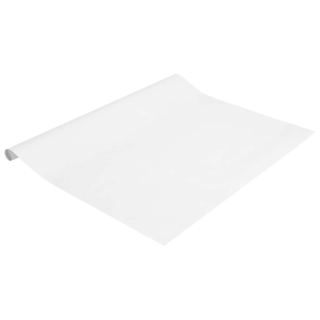 vidaXL Window Films Frosted White PVC