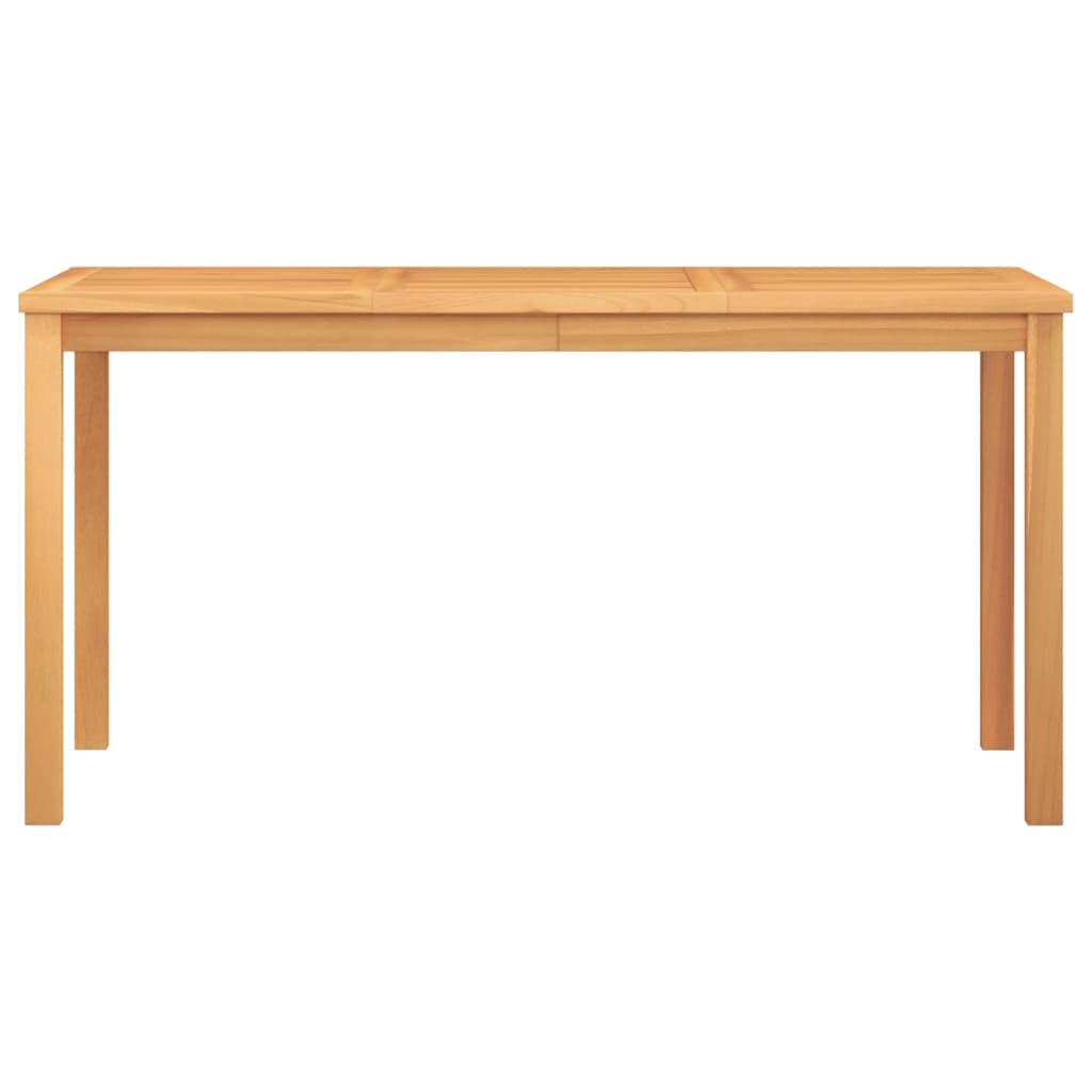 vidaXL 7 Piece Garden Dining Set Solid Wood Teak